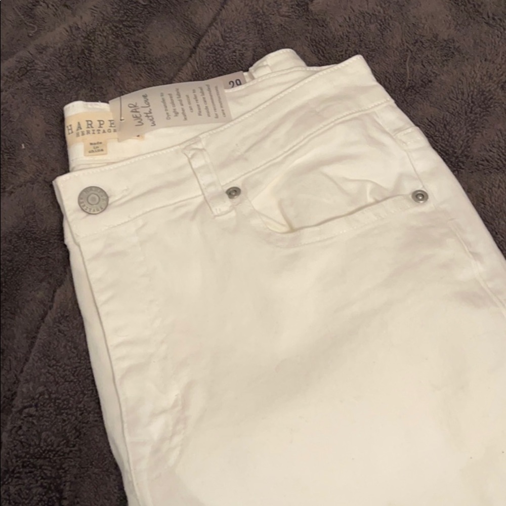 White jeans